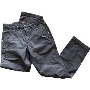 Ridgecut Men's Straight Fit Mid-Rise Ultra Flex Work Pants 30 X 32”